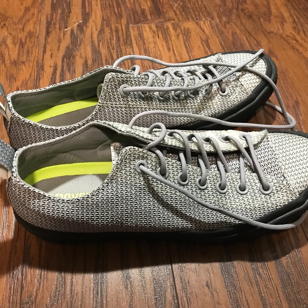 gray converse with lunarlon